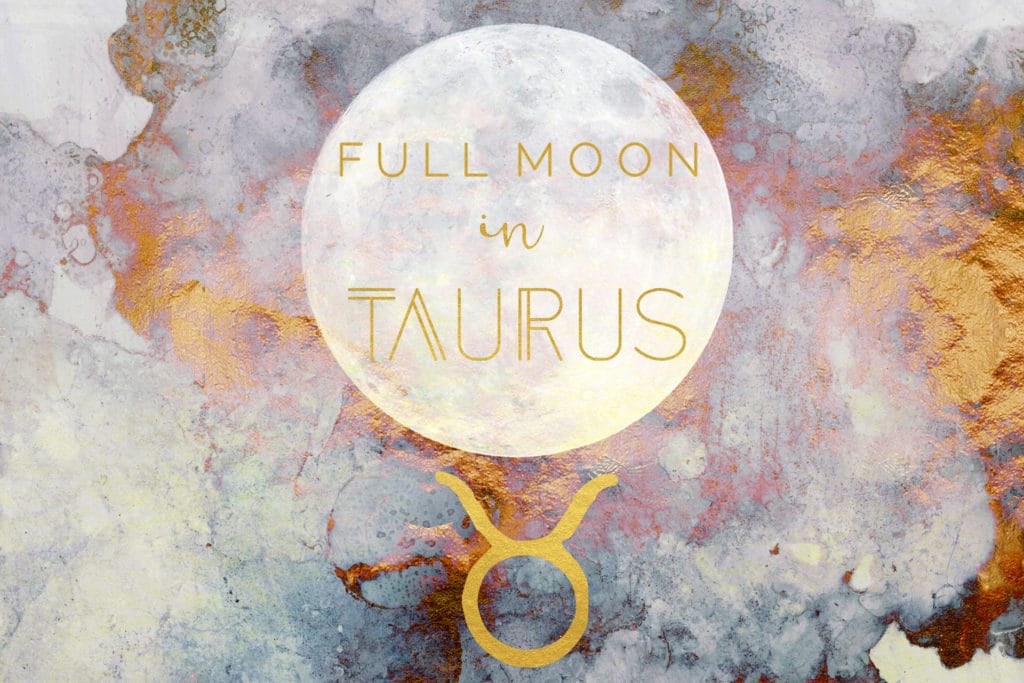 Full Moon In Taurus, October 24, 2018