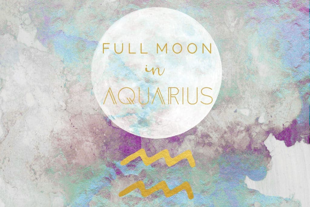 Full Moon In Aquarius, August 15, 2019