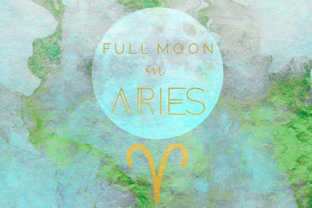 Full Moon in Aries, October 13th, 2019