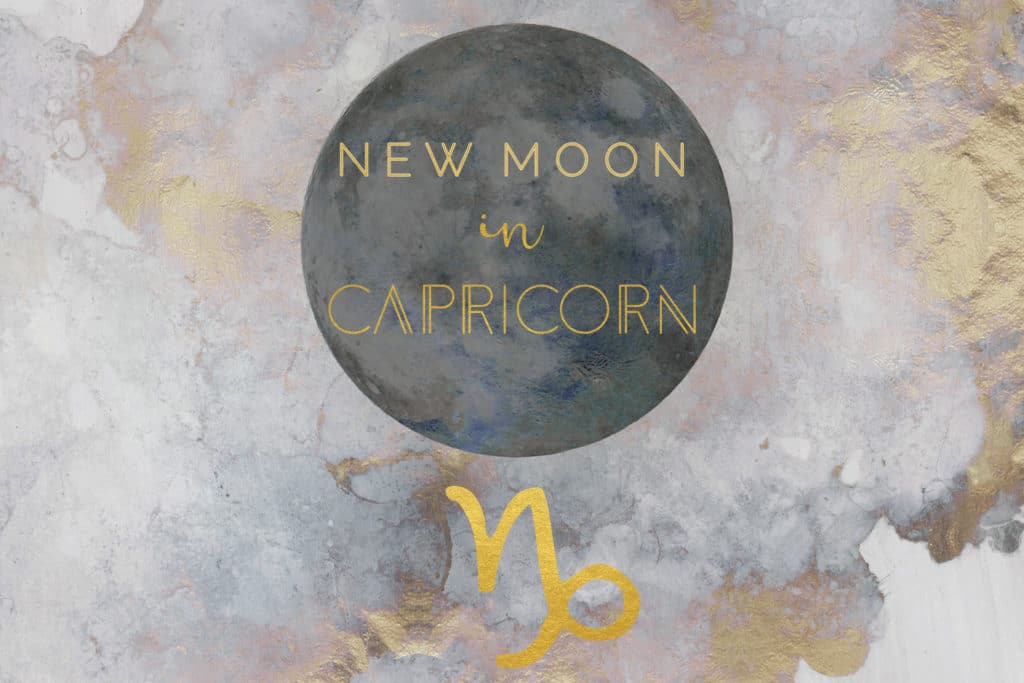 New Moon in Capricorn, January 13th, 2021