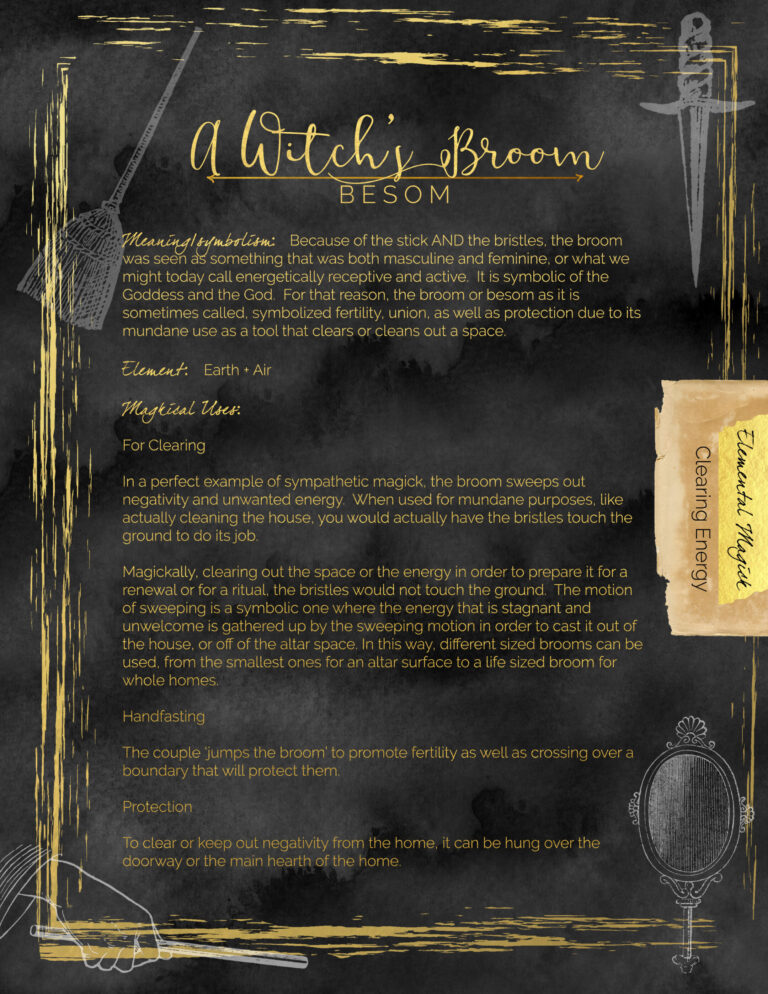 Sacred Broom / Besom