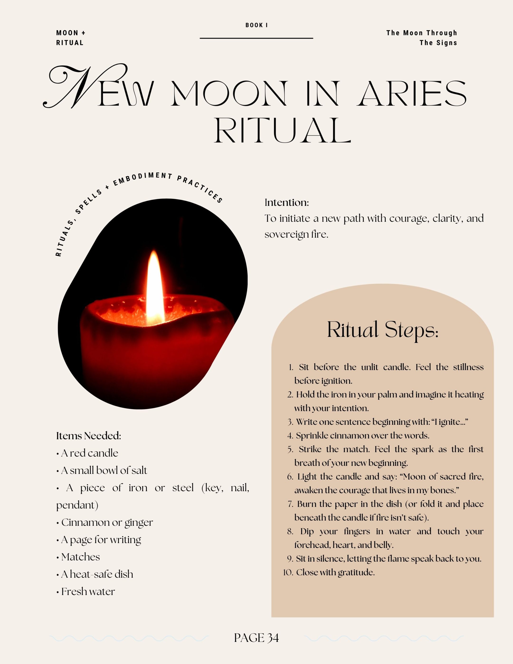 Moon + Ritual - Book One: The Moon Through the Signs - Image 18